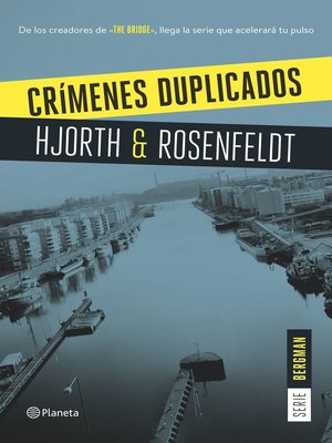 cover image of Crímenes duplicados (Serie Bergman 2)